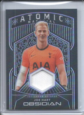 2020-21 PANINI OBSIDIAN PURPLE ATOMIC MATERIAL JERSEY JOE HART /75 TOTTENHAM