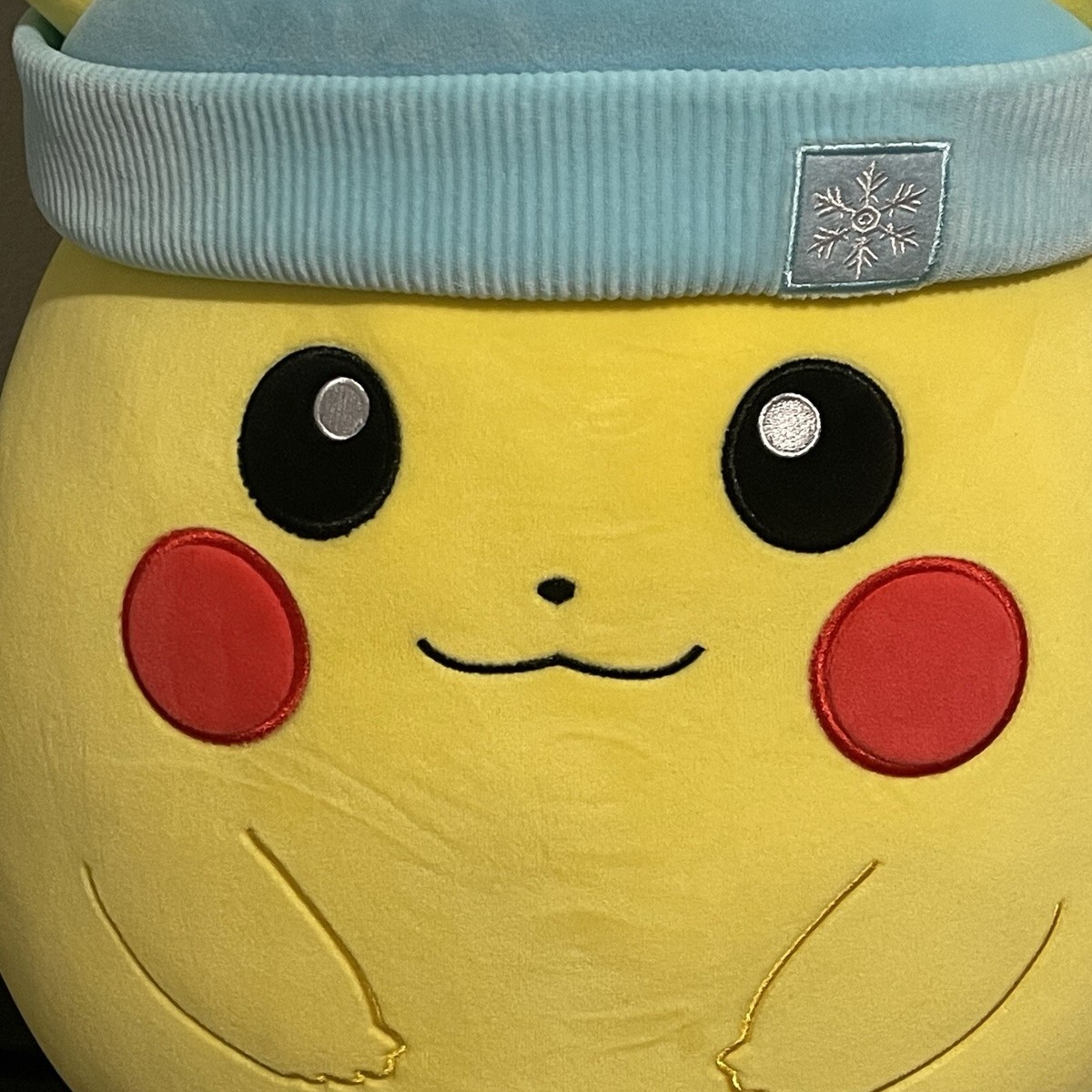 Squishmallow Pokémon Pikachu 2024 Christmas Holiday Plush