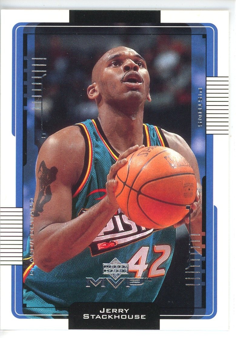 2001-02 Upper Deck MVP - #45 Jerry Stackhouse