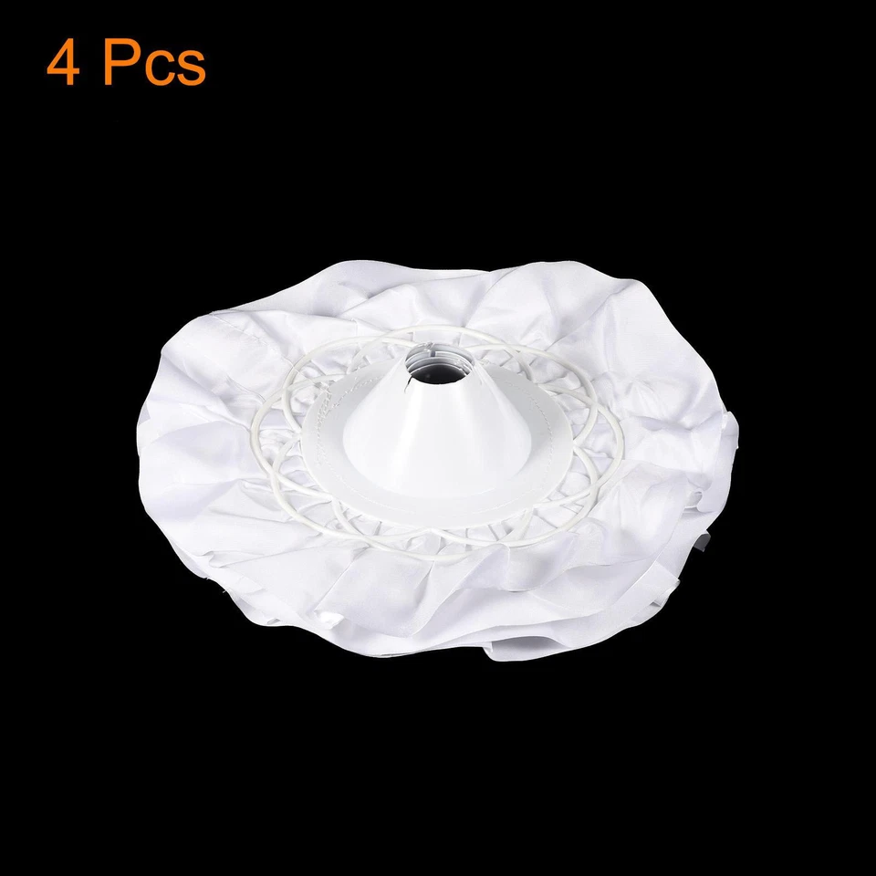 4 Piezas Collar Ramo Satinado Hágalo Usted Mismo Decoración Ramo de Novia Soporte para Boda Blanco Foto 3 de 4