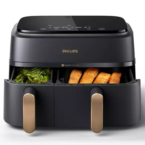 Philips 3000 Series Dual Basket Airfryer NA352/00 - Picture 3 of 6