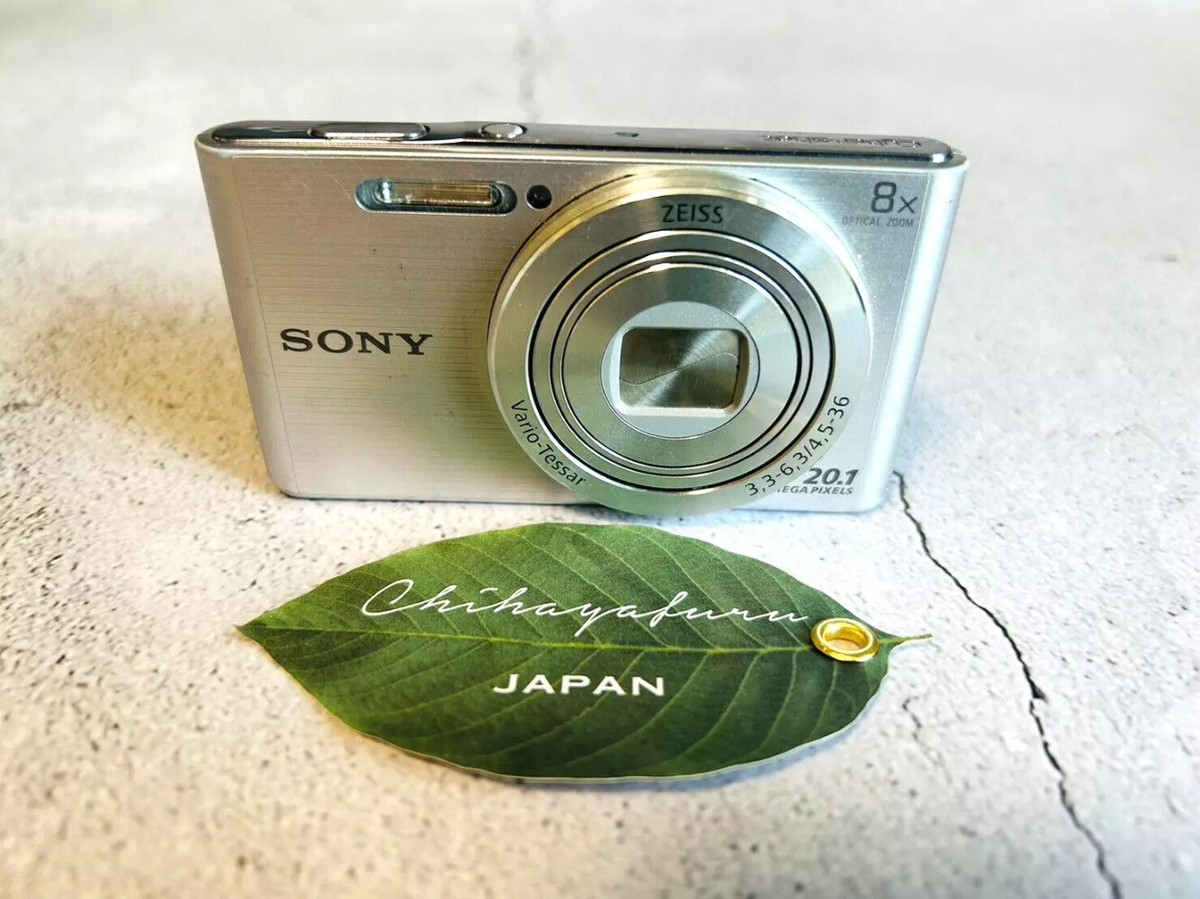 Sony DSC-W830 Cyber-Shot 20.1MP 8x zoom Digital Camera Silver | eBay