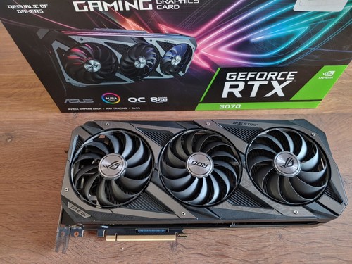 Tarjeta de gráficos para juegos ASUS ROG Strix GeForce RTX 3070 V2 OC Edition 8 GB GDDR6 - Imagen 2 de 11