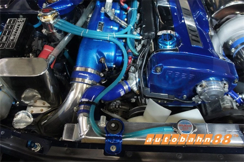 3 METRE BLACK SILICONE VACUUM HOSE AIR ENGINE BAY DRESS UP 4MM FIT TOYOTA - Image 2 of 4