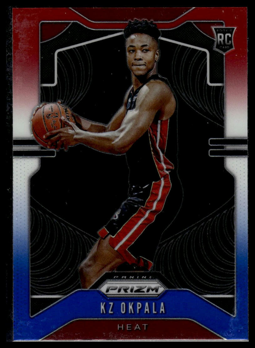2019-20 Prizm #275 KZ Okpala Rookie Prizms Red White and Blue