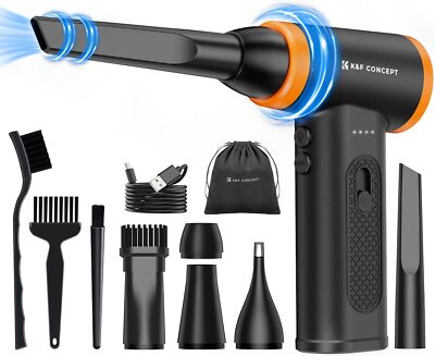K&F Elektrische Staubgebläse Druckluftspray PC Reinigung Air Duster 120000RPM