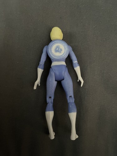 Figura de acción Invisible Woman Toy Biz Marvel Vanishing Color Acción 1992 - Imagen 2 de 2