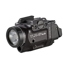 Streamlight, Streamlight TLR-8 Sub, White LED with Red Laser, Fits Springfield