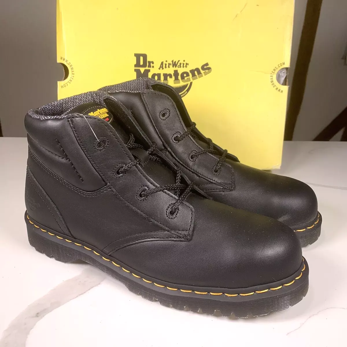 Dr martens safety boots best sale uk
