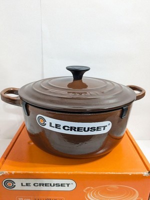 Le Creuset Cocotte Ronde Discontinued Color Chestnut Brown 7.8