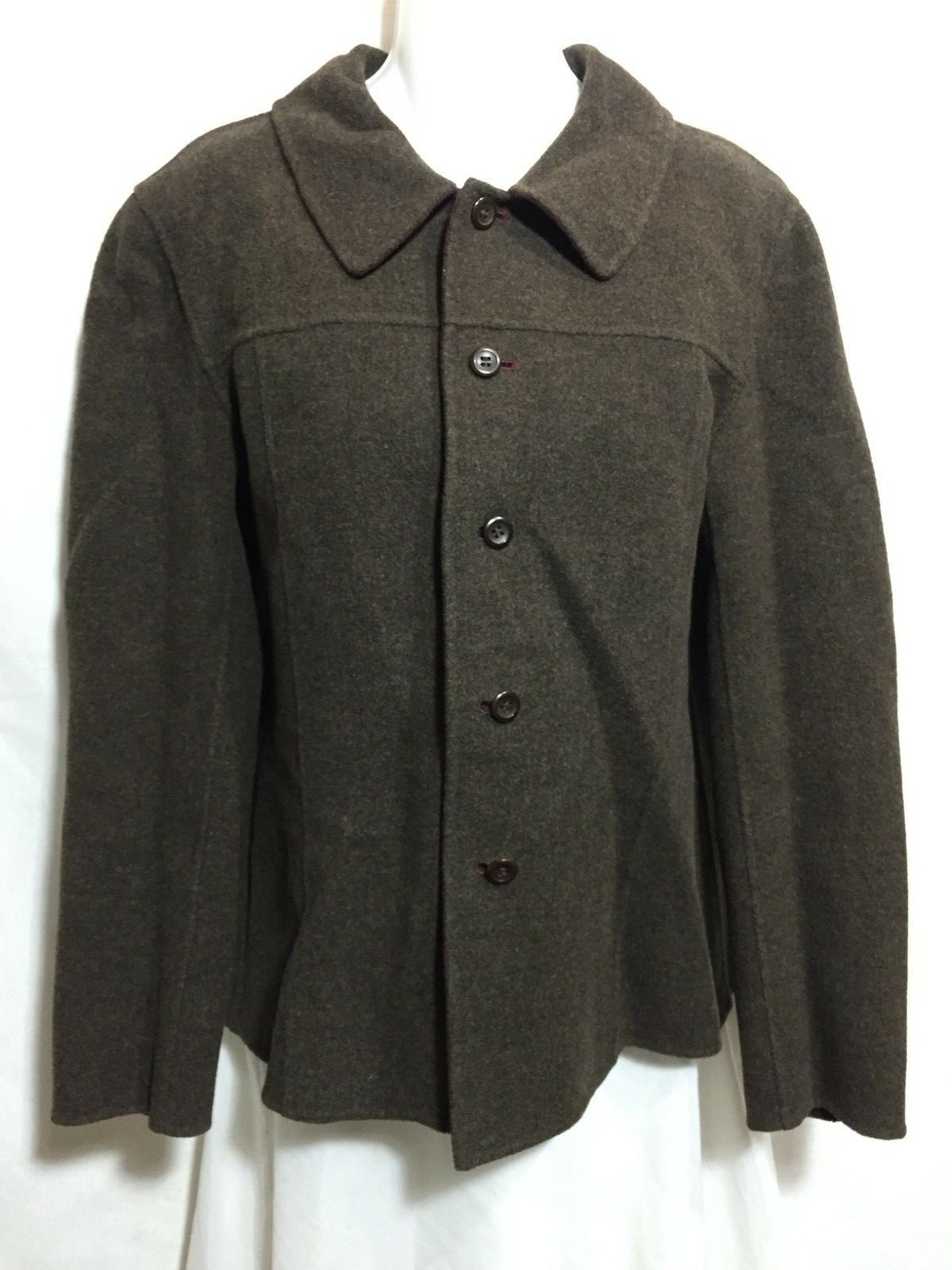 Pendleton Wool Jacket Medium Reversible Brown Pur… - image 7