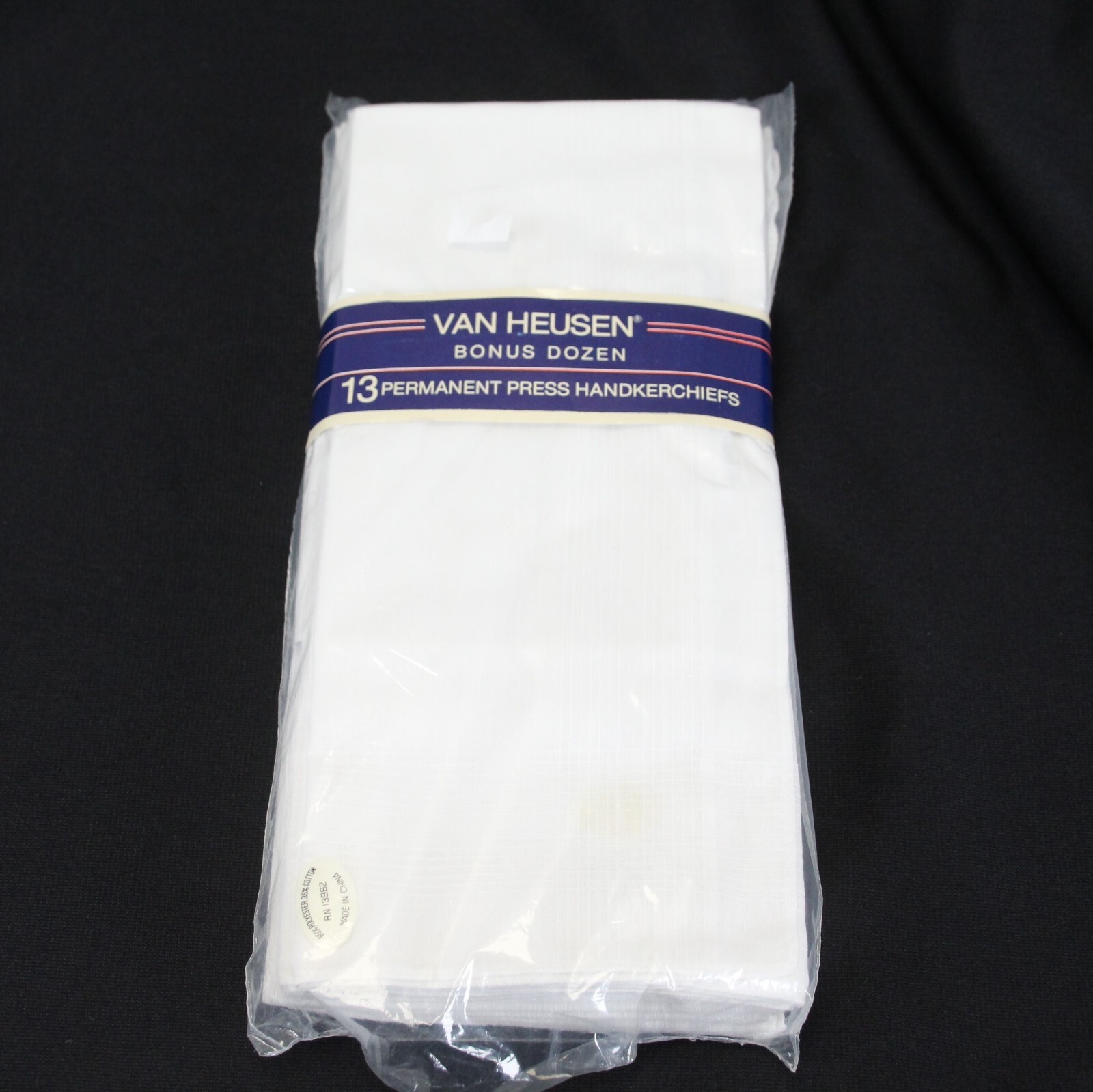 Van Heusen Bonus Dozen Handkerchiefs, New Old Stock Pack of 13 eBay