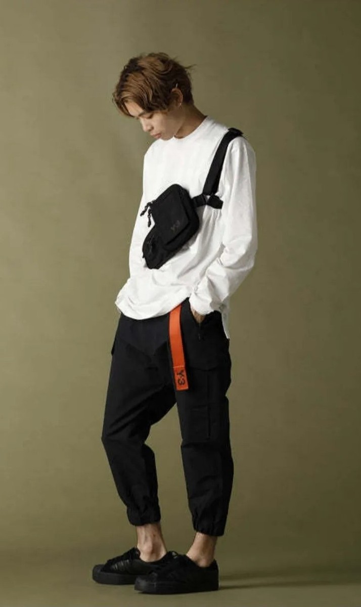 Adidas Y-3 GK2109 Yohji Yamamoto CH3 Cord Bum Bag Waist Adidas Y-3 GK2109 Yohji Yamamoto CH3 Cord Bum Bag Waist
