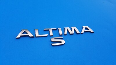 13 14 15 16 17 18 19 NISSAN ALTIMA S REAR GATE EMBLEM BADGE SYMBOL OEM ...