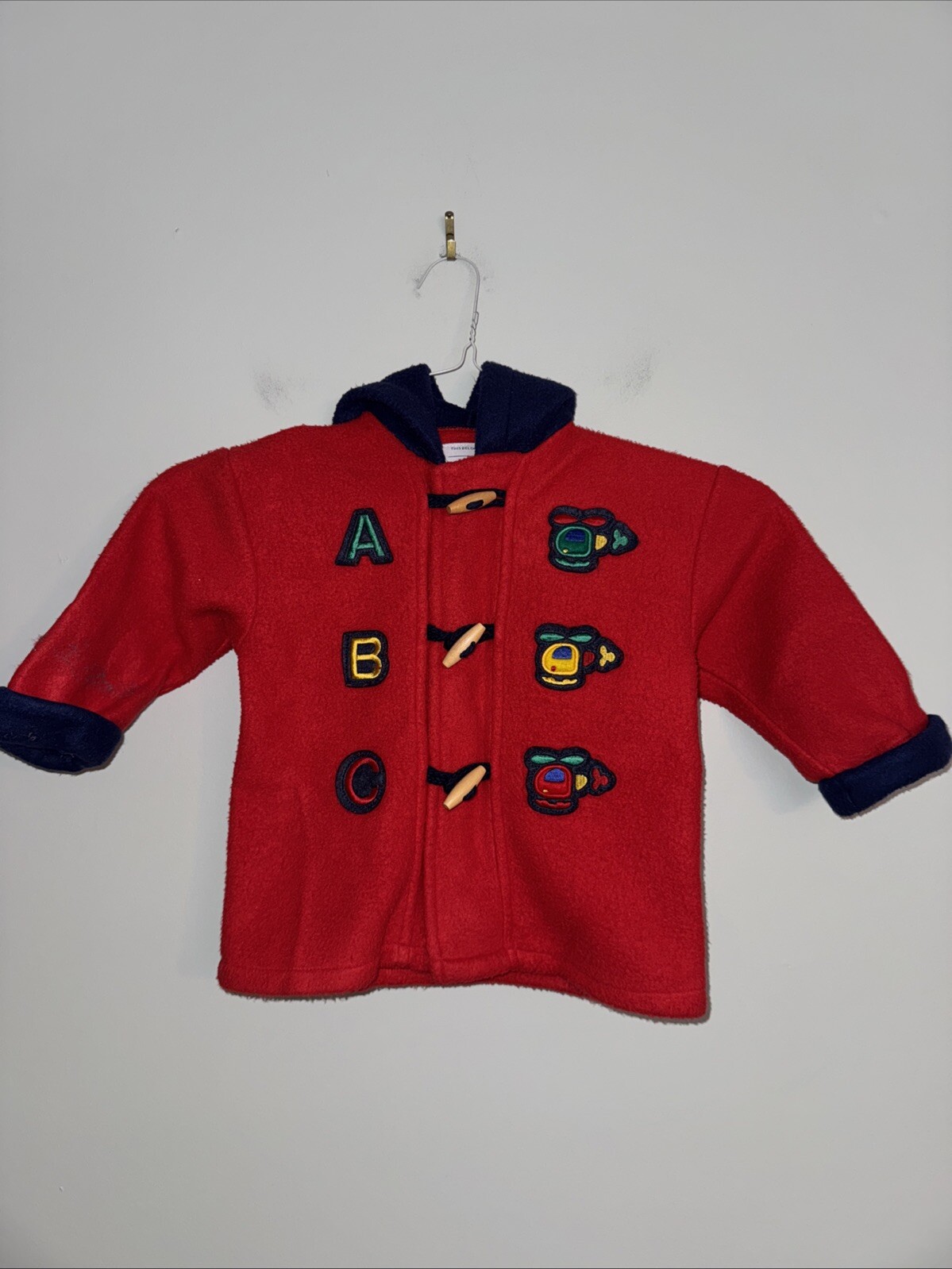 Primary Colorblock Jacket ALL MINE Vintage 90s PRIMARY COLOR BLOCK FLEECE JACKET COAT 24 Months ...