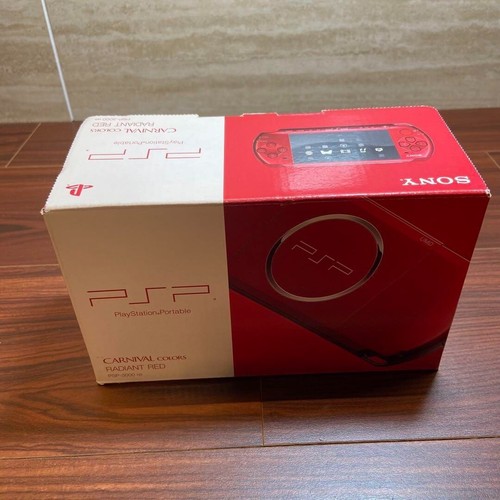 PSP 3000 Radiant Red 2682 From Japan