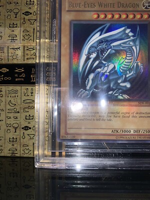 遊戯王　青眼の白龍　 1st Edition SDK-001 ARS8 Blue-Eyes White Dragon [1st Edition] SDK-001 Prices | YuGiOh