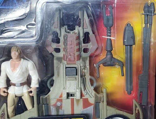 Kenner Star Wars Deluxe Luke Skywalkers Desert Spoert Skif Snowtrooper Blaster - Picture 8 of 10