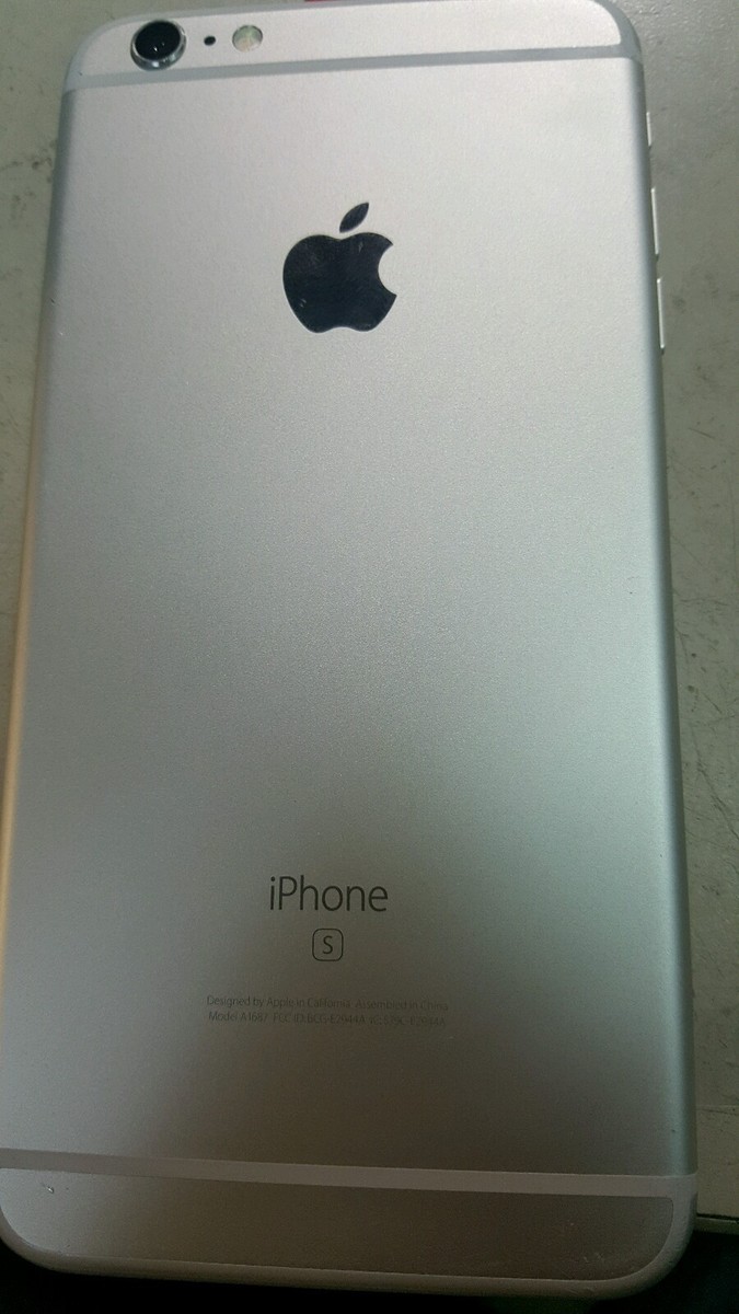 【美品】 iPhone 6s Plus 128GB SIMフリー スペースグレイ Apple iPhone 6s Plus - 128 GB - Silver (T-Mobile) for sale