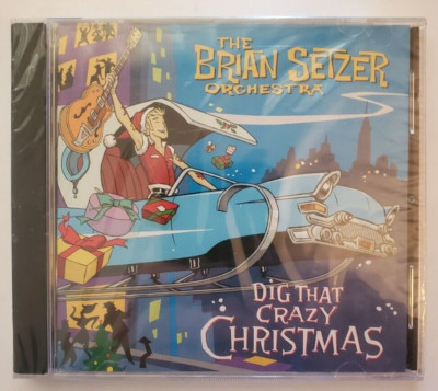 Dig That Crazy Christmas, by Brian Setzer (CD, 2005) New Sealed
