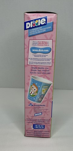 NEW Dixie Riddles For Kids Cups Unopened Box 100 Count 5oz 2005-06 1976 Riddles - Picture 3 of 10