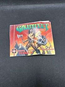 Gauntlet Tengen Licensed NES Nintendo Instruction Booklet Manual 