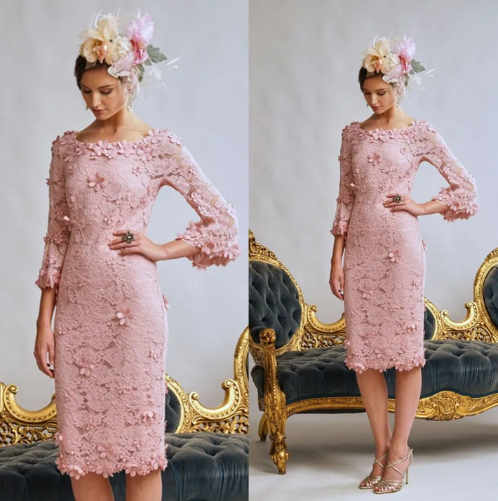 Light Pink Mother Of The Bride Dresses Scoop Neck Evening Dress Long Sleeve | eBay Light Pink Mother Of The Bride Dresses Scoop Neck Evening Dress Long Sleeve | eBay