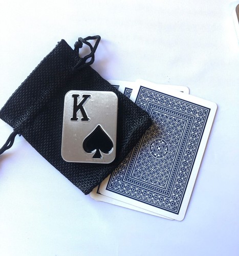 King Of Spades Poker Card Guard Protector, mit Aufbewahrungstasche - Bild 1 von 2