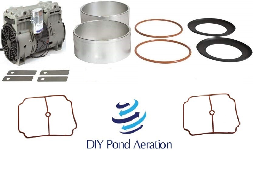 NUOVO Kit Ricostruzione Per Compressore Pompa Modello 2668 SK2668 - Foto 12