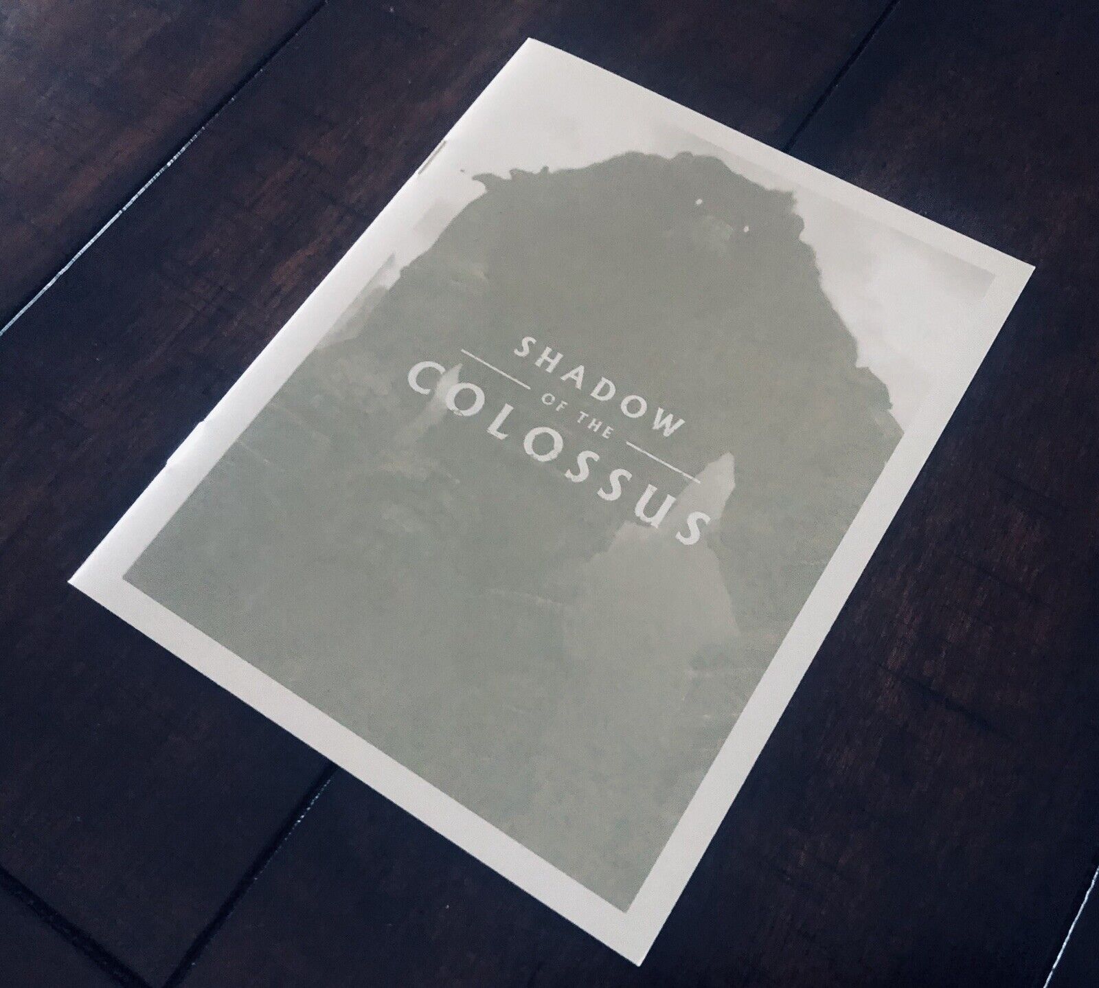 Shadow of The Colossus Special Limited Edition Sticker Set (NO GAME!) PS4