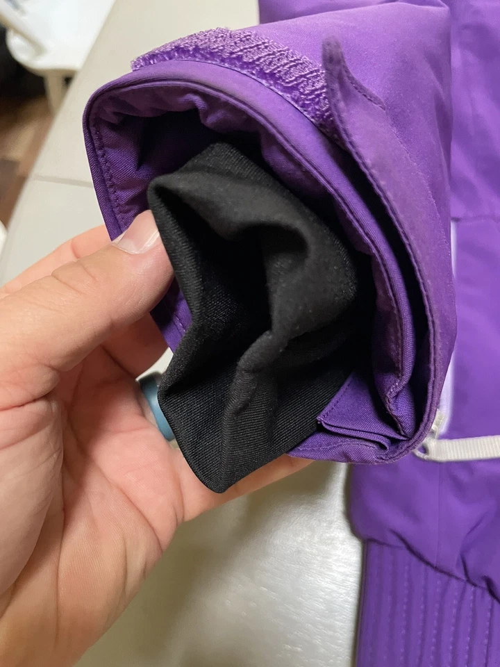 Jaqueta Spyder Girls Lola Isolada - Tamanho 16 - Cor Roxa Majestosa - Imagem 3 de 4