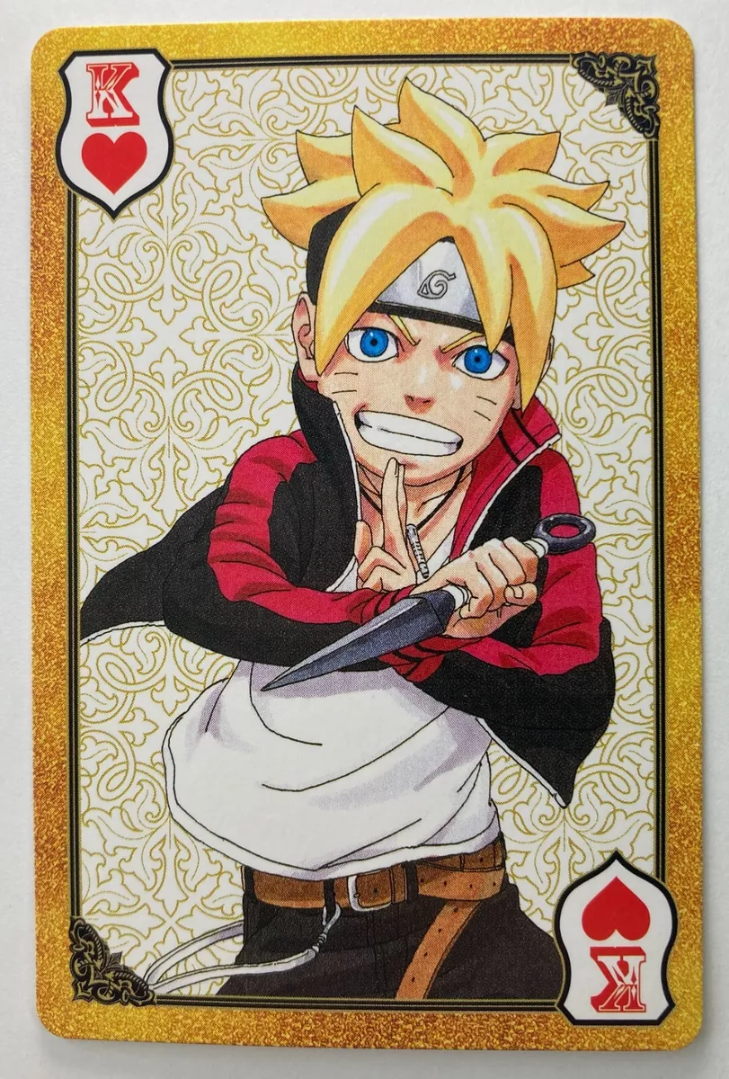 NARUTO BORUTO Jump Playing Poker card Japanese Very Rare Manga Anime