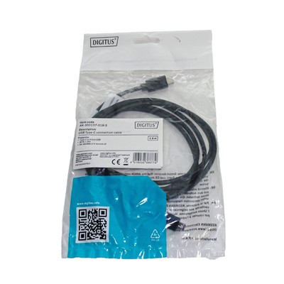 25 Stück Assmann AK-300137-018-S USB 3.0 Typ C auf Micro B 1.8m St/St Kabel