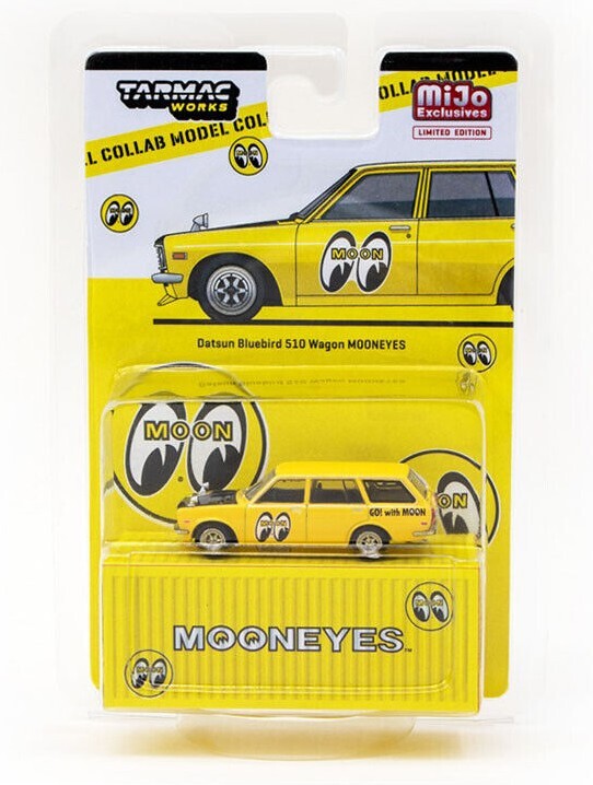 ミニカー 1:64 MOON EQUIPPED Datsun Bluebird 510 Tarmac Works 1:64 Datsun Bluebird 510 Wagon Moon Equipped