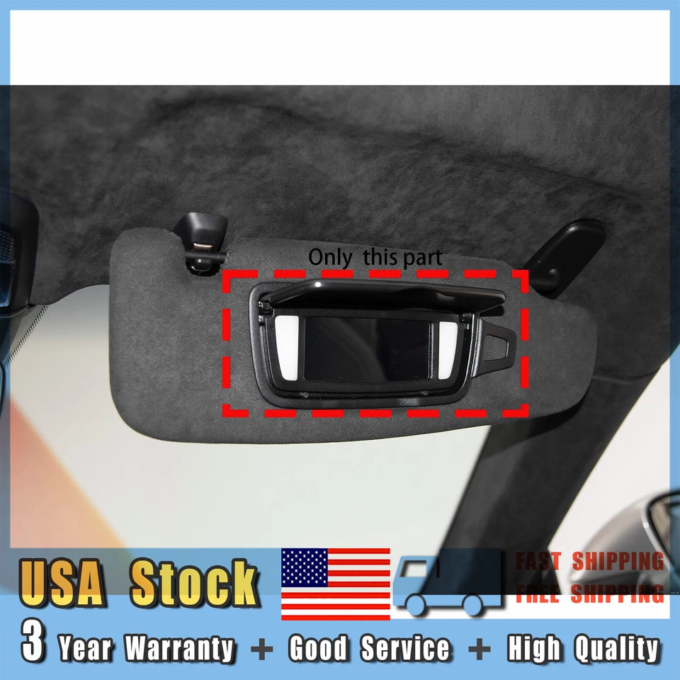 Conjunto de espejo retrovisor parasol con luces 981731031 para Porsche Cayman 981 2013-2016 Foto 2 de 4