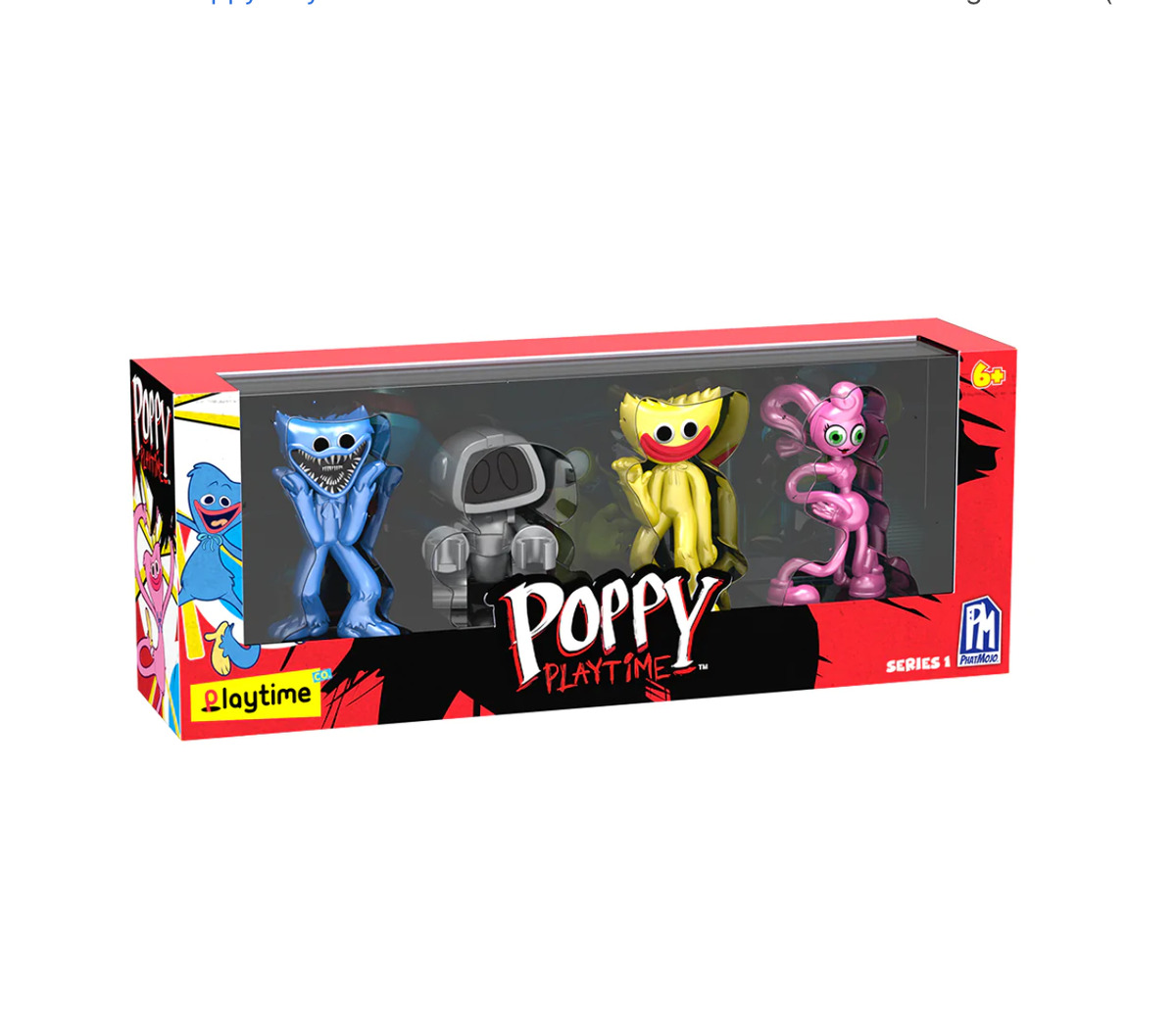 Official Poppy Playtime Metallic Collectible Figure Pack Series 1