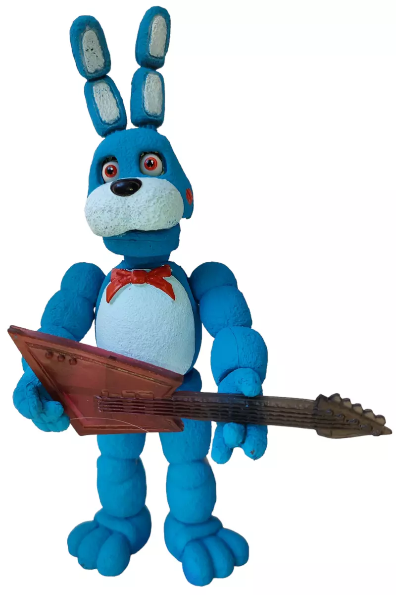 TOY MEXICAN FIGURE FIVE NIGHTS AT FREDDY'S ANIMATRONICS BONNY BLUE