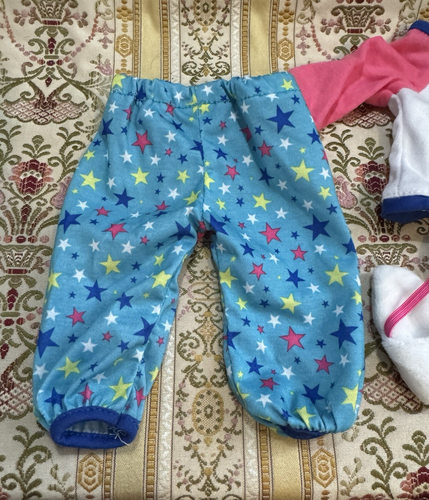 "Lote de pantuflas de pijama de la NASA se adapta a ropa de traje de Walmart de estrellas de muñeca de 18""" - Imagen 4 de 9