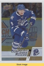 2017-18 Upper Deck CHL Rainbow Michael McLeod #255 READ 09wc