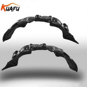 Front Fender Liners Pair For Ram 1500 2019-2022 | Driver & Passenger Side | Plastic Black