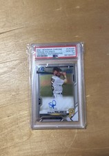 2021 Bowman Chrome - Prospect Autographs Shalin Polanco #CPA-SP (AU, RC)