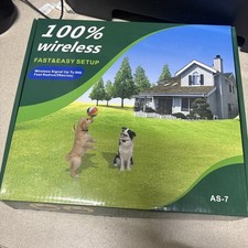 100 Wireless AS-7 Rechargeable Dog Collar Wireless Fence floor  P4