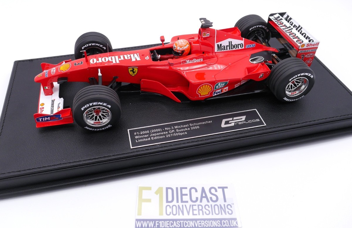 紅い跳馬様　2台セット　専用　F2001 マルボロ仕様　F1コレクション GP REPLICAS MARLBORO FERRARI F2000 M.SCHUMACHER JAPANESE GP 2000 1