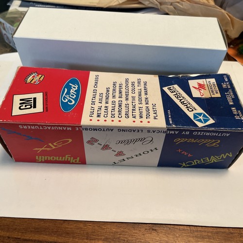 1970 AMC Hornet Plastic Promo Model By Johan 1/25 Scale  - Red W/ Box - READ - Picture 14 of 16