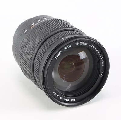 Sigma 18-250mm f/3.5-6.3 DC OS HSM APS-C Lens for Canon EF-S (Parts/Repair)