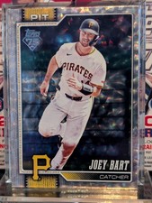 2026 Topps Series 1 Joey Bart Silver Crackle Foil #207 Pirates