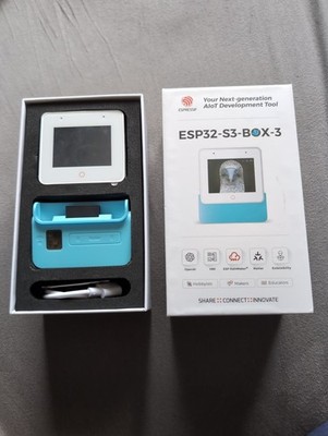 ESP32-s3-BOX-3 Neuwertig mit Zubehöhr DOCK SENSOR BRACKET Homeassistent ESP Home