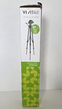 Vivitar 57in Photo/Video Tripod Fluid Head 6lb Quick Release Case