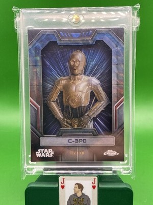 2025 Topps Star Wars Hyperspace #HYP-1 C-3PO SHADOWBOX SSP /10