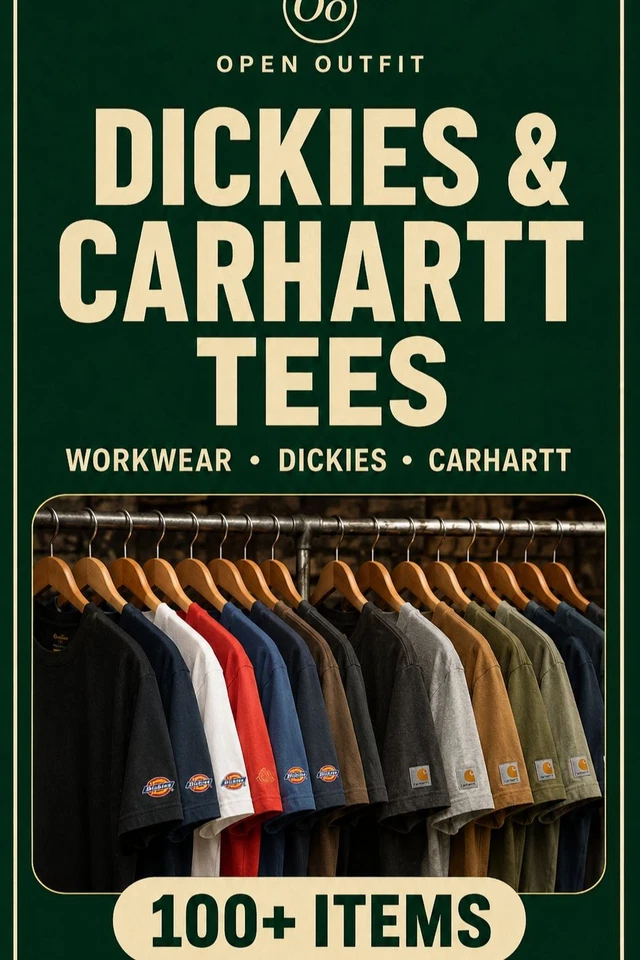 CARHARTT & DICKIES Tees - OPEN OUTFIT